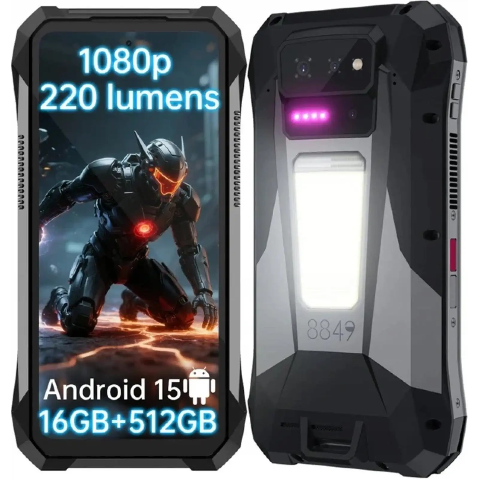 Смартфон Unihertz Tank X 16/512GB Black