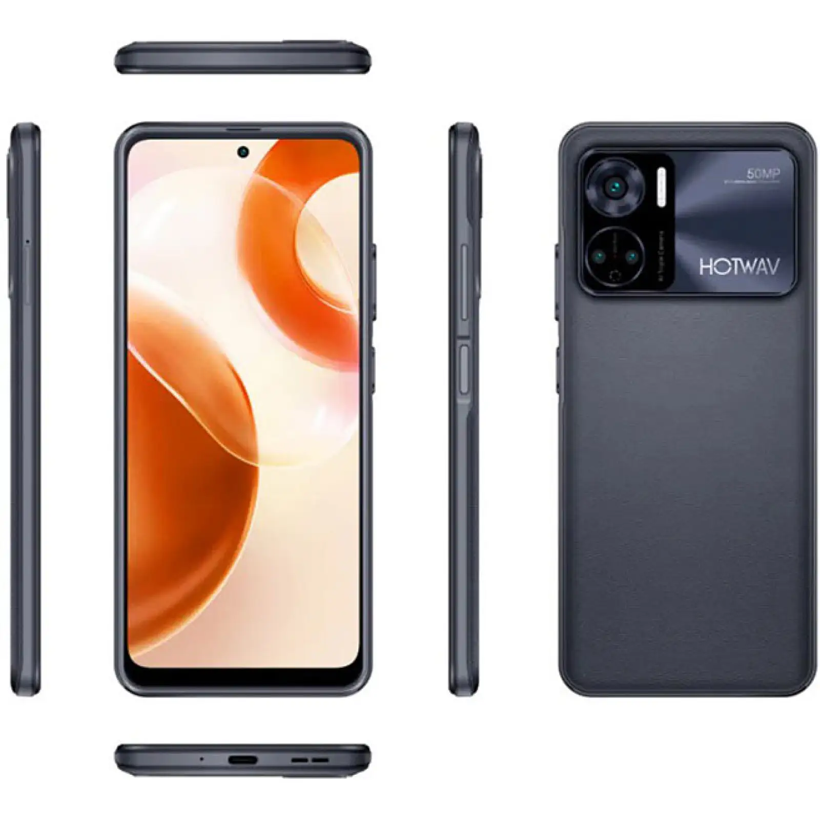 Смартфон Hotwav Note 12 8/128GB Black