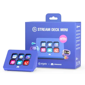 Контролер для стрімінга Elgato Stream Deck Mini Discord Edition (10GAI9931)