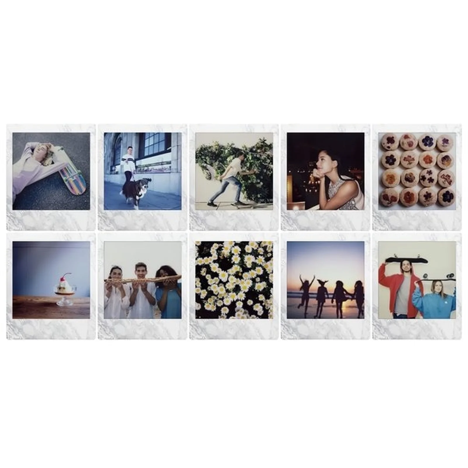 Фотопапір Fujifilm Instax Square White Marble (86х72мм 10шт) (16656473)