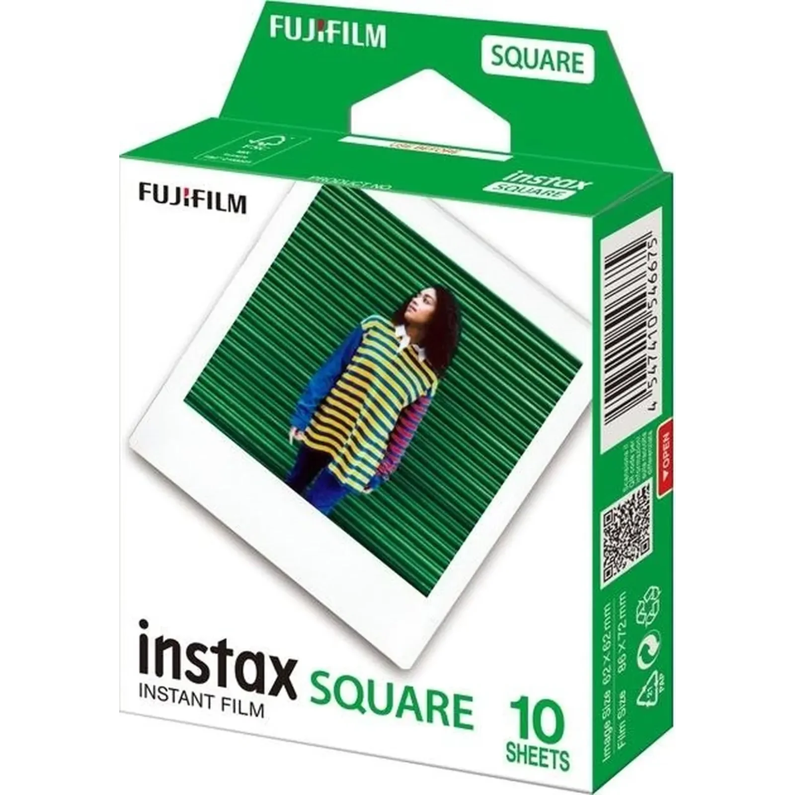 Фотопапір Fujifilm COLORFILM INSTAX SQUARE (86х72мм 10шт) (16899893) UA