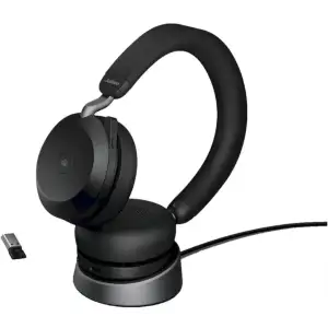 Навушники Jabra Evolve 2 75 Stereo USB-A with Charging Stand (27599-999-989)