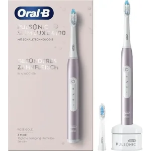 Електрична зубна щітка Oral-B Pulsonic Slim Luxe 4100 Rose Gold S411.526.3 (4210201305569)