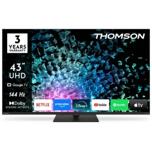 Телевізор Thomson Google TV 43" MiniLED UHD 43MG7C15 UA