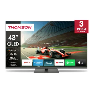 Телевизор Thomson Google TV 43" UHD QLED 144Hz 43QG7C04 UA