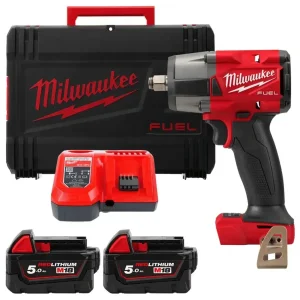 Гайковерт ударний акумуляторний Milwaukee M18 FUEL FIW2F12-502X (4933478444, 4933478450)