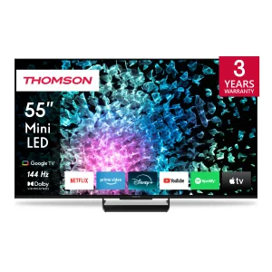 Телевизор Thomson Google TV 55" MiniLED UHD 55MG7C15 UA