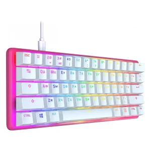 Клавиатура HyperX Alloy Origins 60 HX Red USB Pink (572Y6AA)