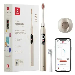 Зубна електрощітка Oclean X Pro Digital Electric Toothbrush Champagne Gold (6970810552553) UA