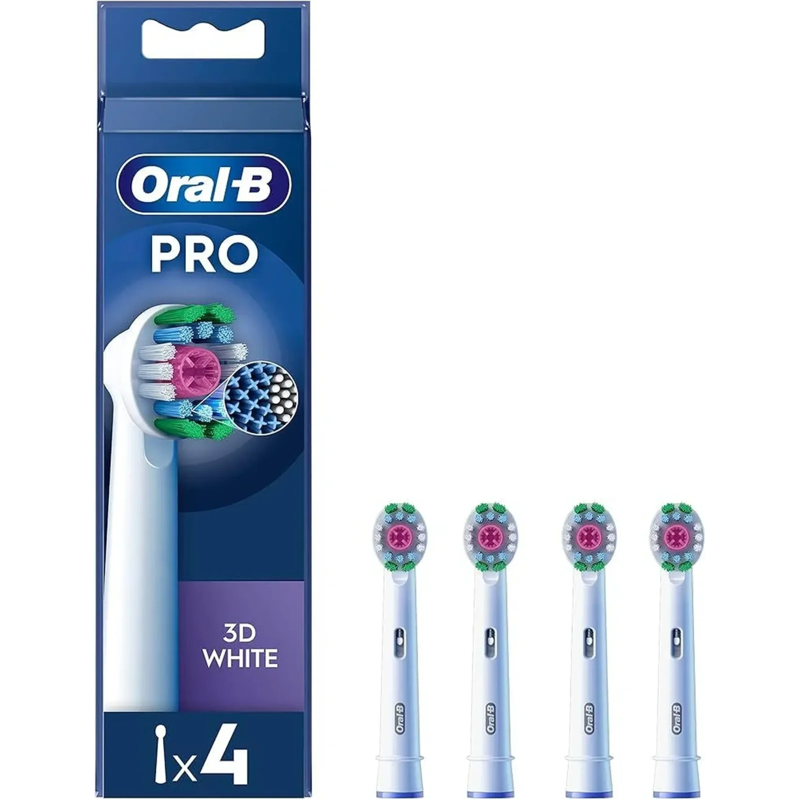 Насадки Oral-B Pro 3D White EB18PRX 4шт (8006540895238)