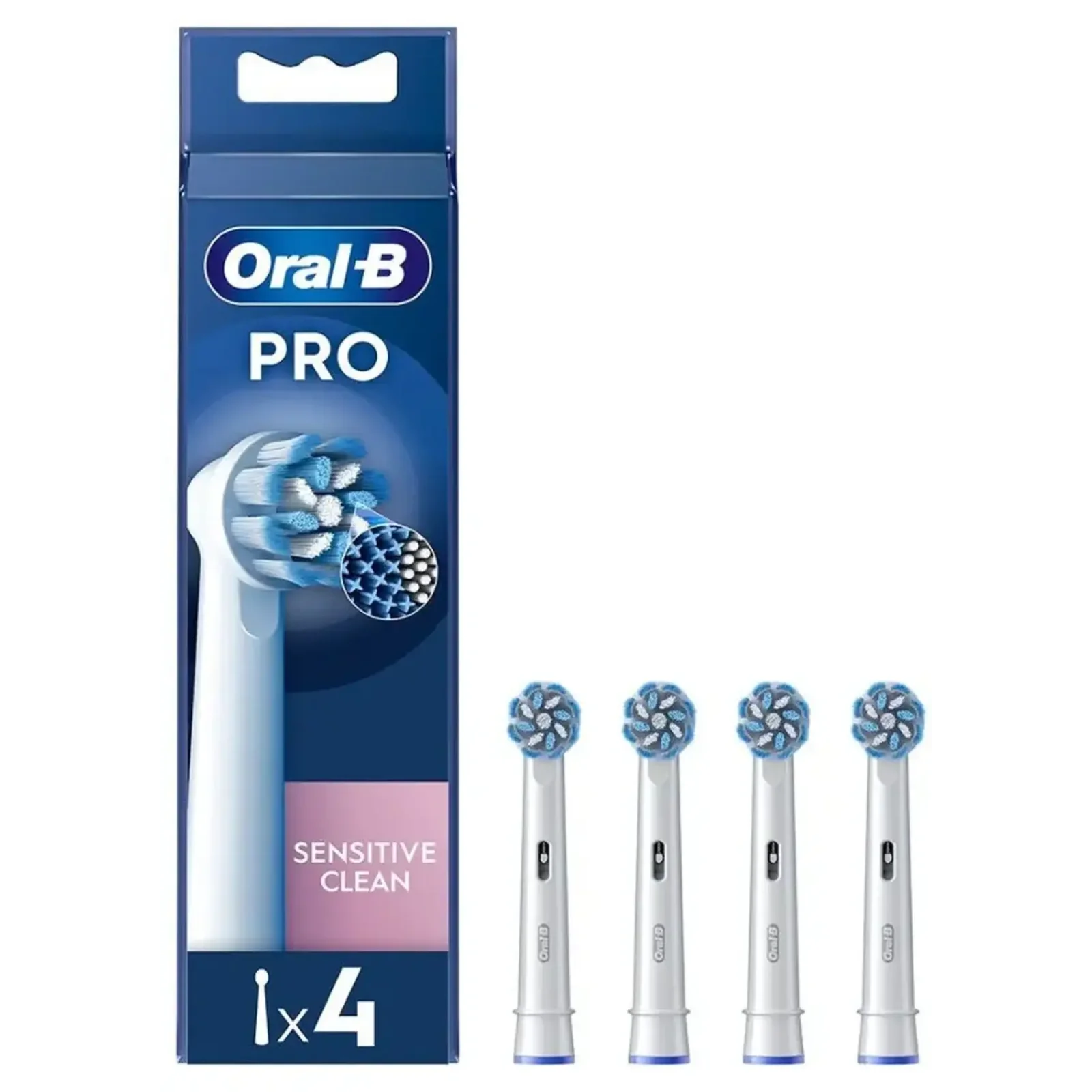 Насадки Oral-B EB60X PRO Sensitive Clean 4 шт (8006540896136)