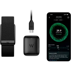 Фітнес-браслет WHOOP 5.0 Peak Obsidian SuperKnit - 12-Month Membership (973-004-000)