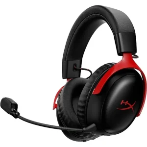 Цвет: Красный - Наушники HyperX Cloud III S Wireless Black/Red (A59Z0AA)