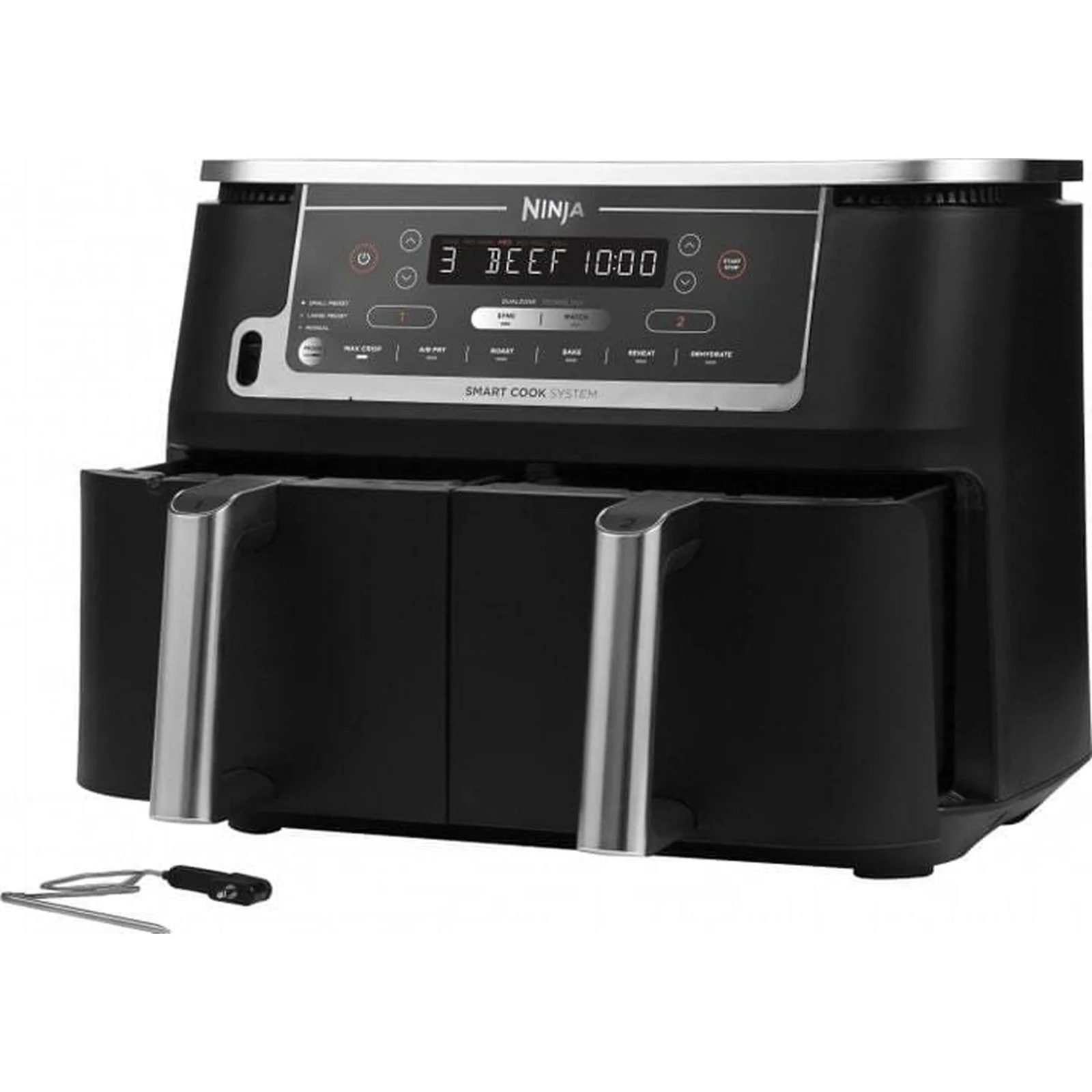 Мультипіч (аерофритюрниця) NINJA Foodi Max Dual Zone Smart Cook (AF451EU)