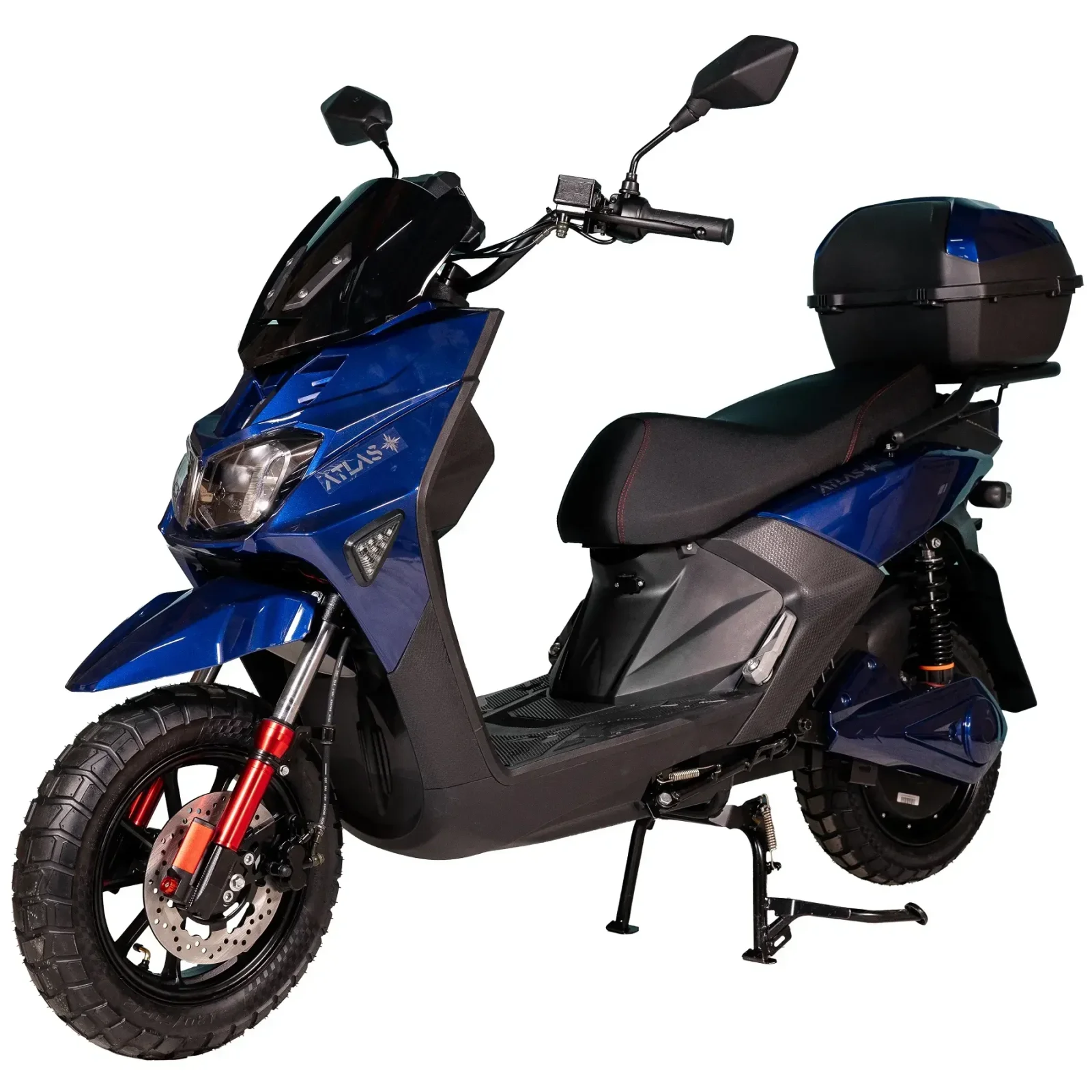 Электроскутер ATLAS Fox Box 2000W Cyan Blue