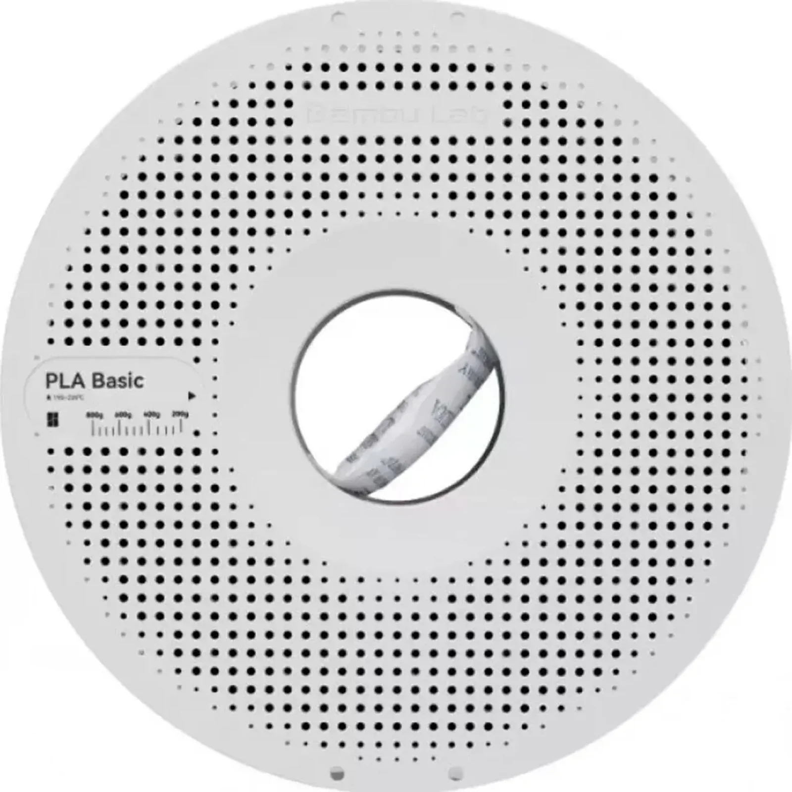 Филамент Bambu Lab PLA Basic 1kg Jade White (A00-W1-1.75-1000-spl)