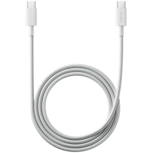 Кабель Xiaomi Braided Type-C-Type-C 6A 1m White (BHR087KGL)