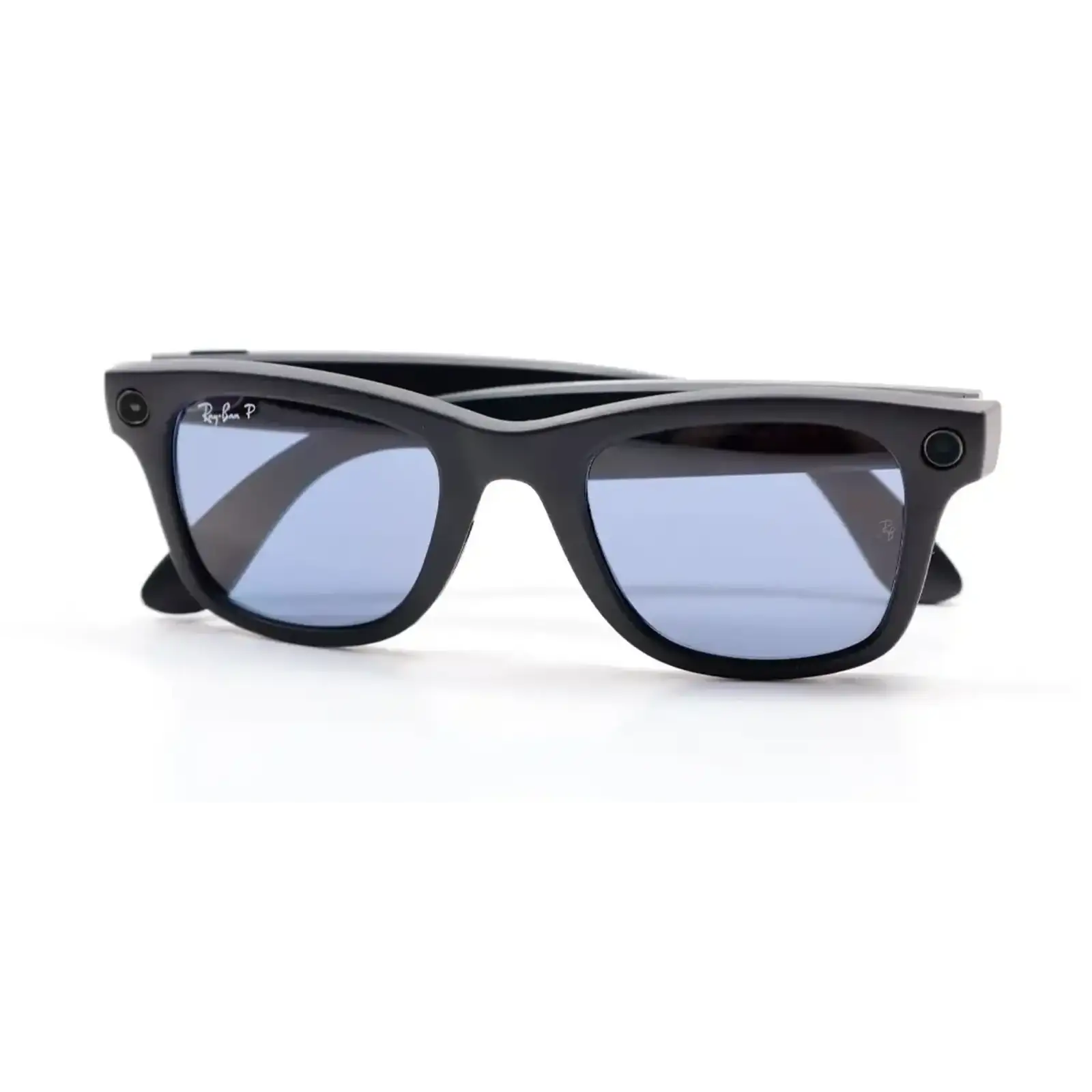Смарт-очки Ray-ban Meta Wayfarer Matte Black Dusty Blue