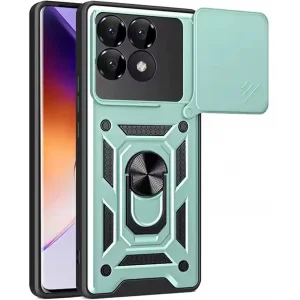 Чохол Ummi Camshield Serge Ring для Xiaomi Poco F7 Pro Green