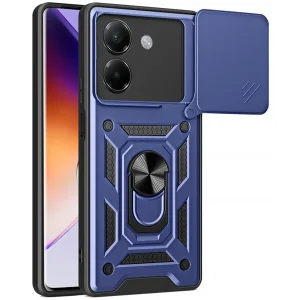 Чохол Ummi Camshield Serge Ring для Xiaomi Poco M7 Pro 5G Blue