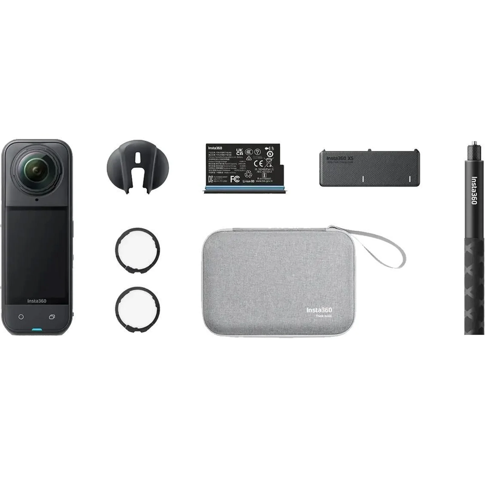 Экшн-камера Insta360 X5 Essentials Bundle (CINSAAHA_X504)