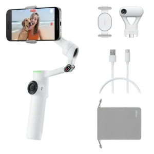 Монопод-стабилизатор Insta360 Flow 2 AI Tracker Bundle White (CINSABQA-W)