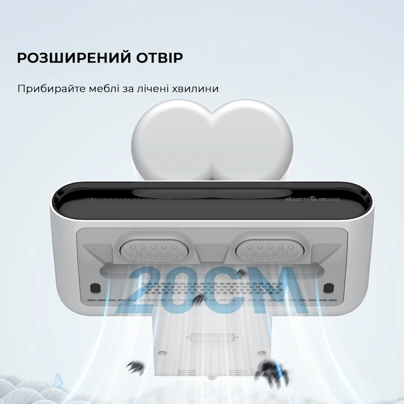 Ручний пилосос з УФ-лампою Deerma (CM980W) UA