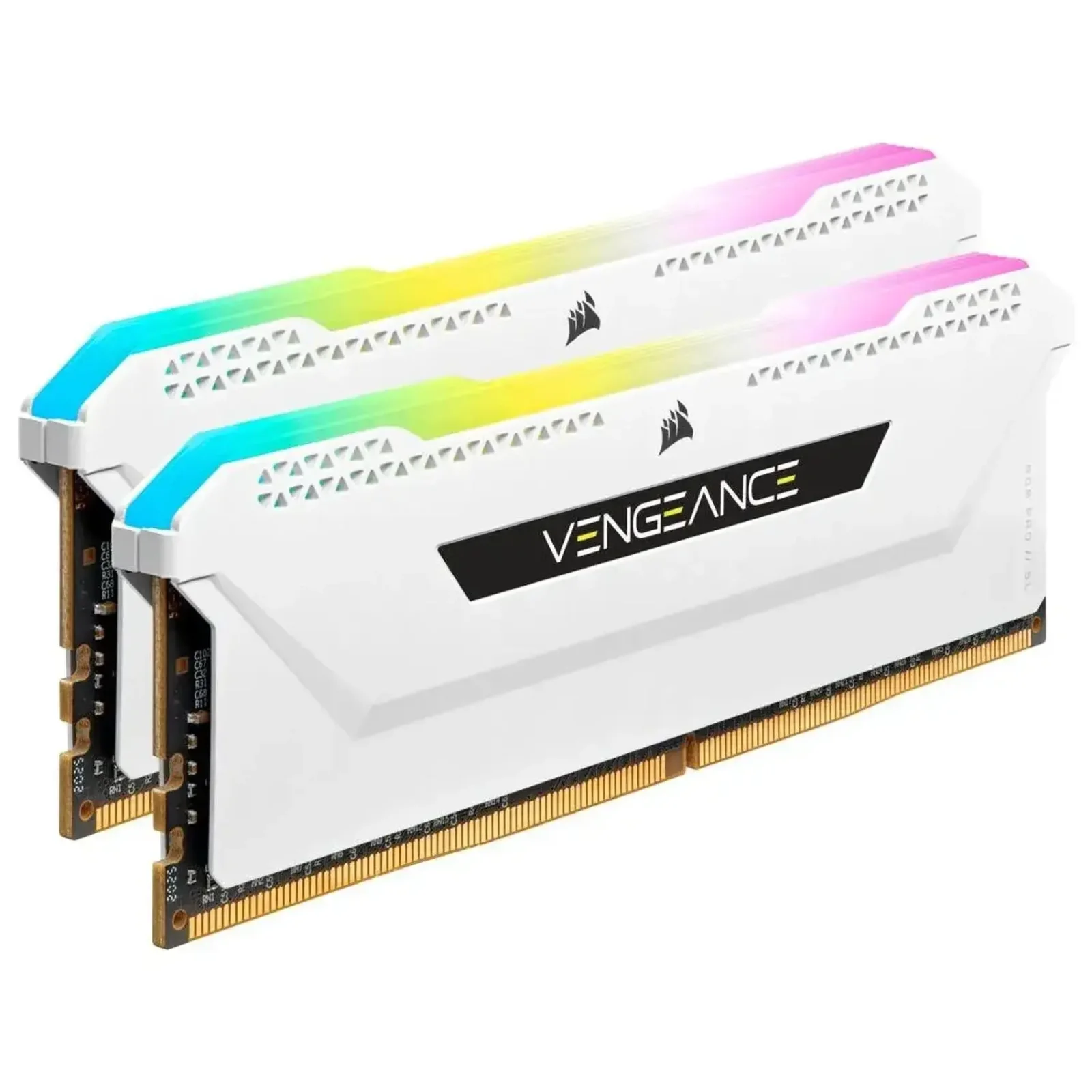 Оперативная память Corsair 16 GB (2x8GB) DDR4 3200 MHz Vengeance RGB PRO SL (CMH16GX4M2E3200C16W)