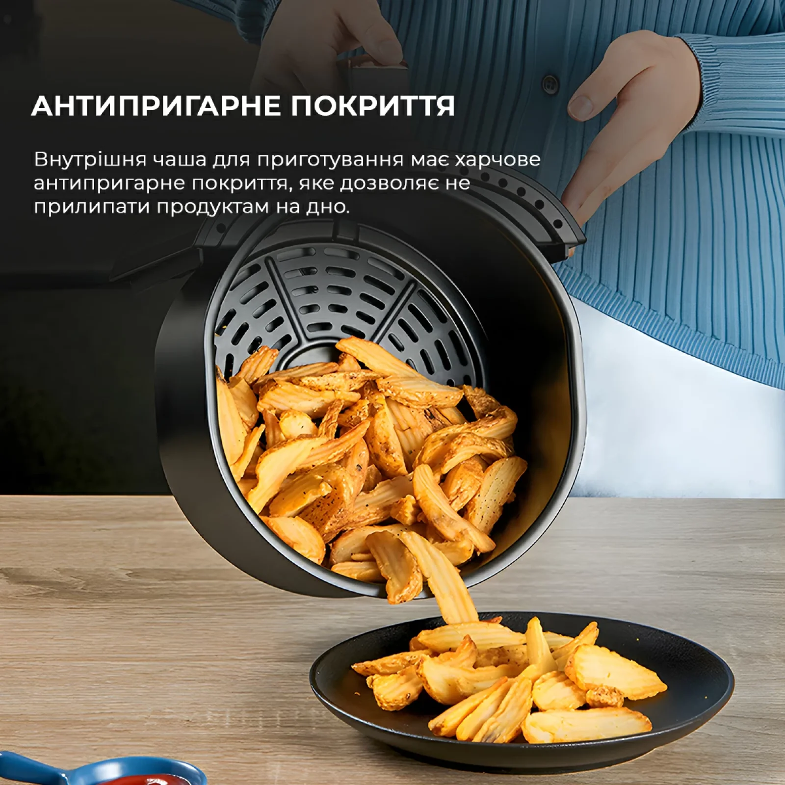 Мультипіч Deerma Air Fryer KZ100 (DEM-KZ100) UA