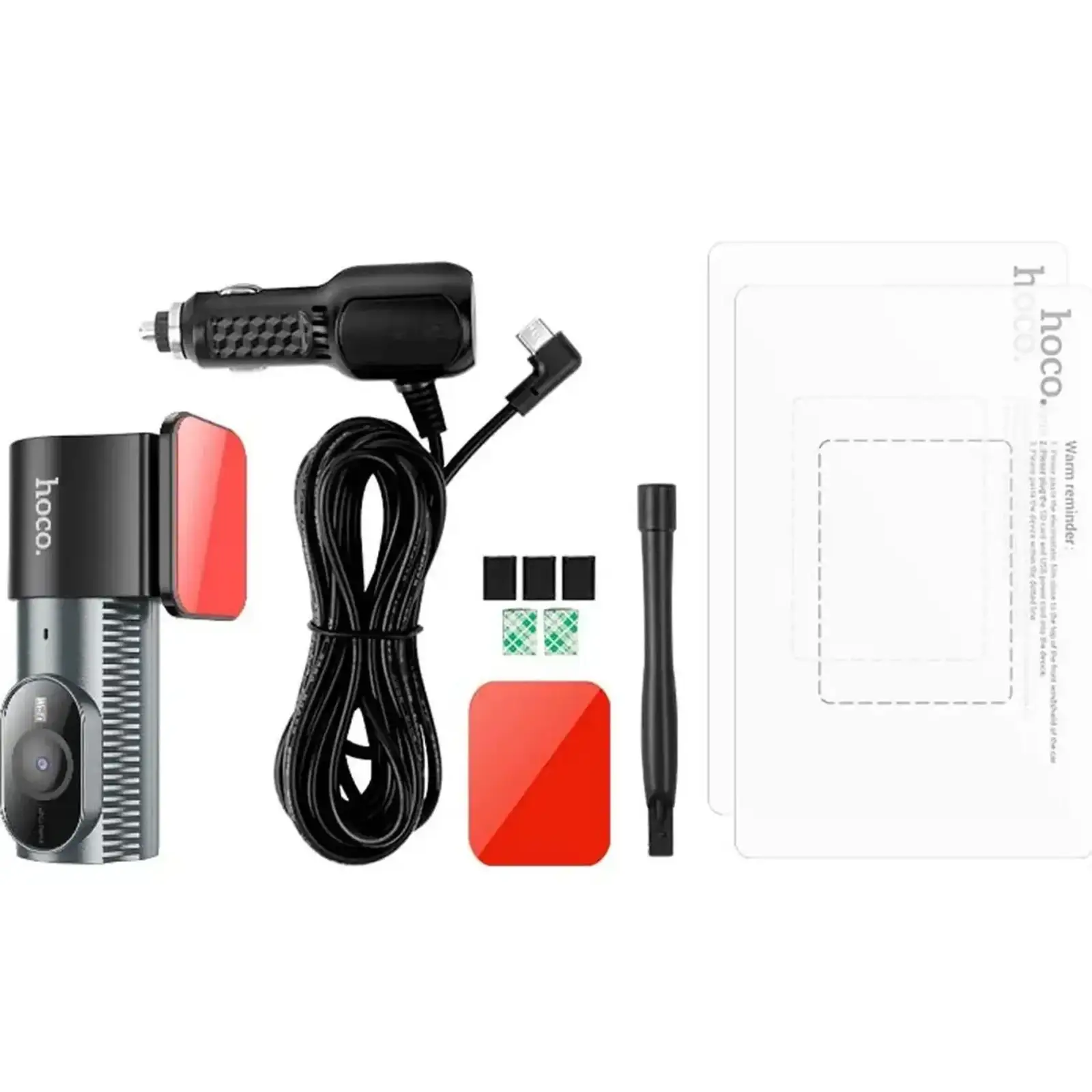 Відеореєстратор Hoco DV13 Screenless Hidden Driving Recorder Iron Gray