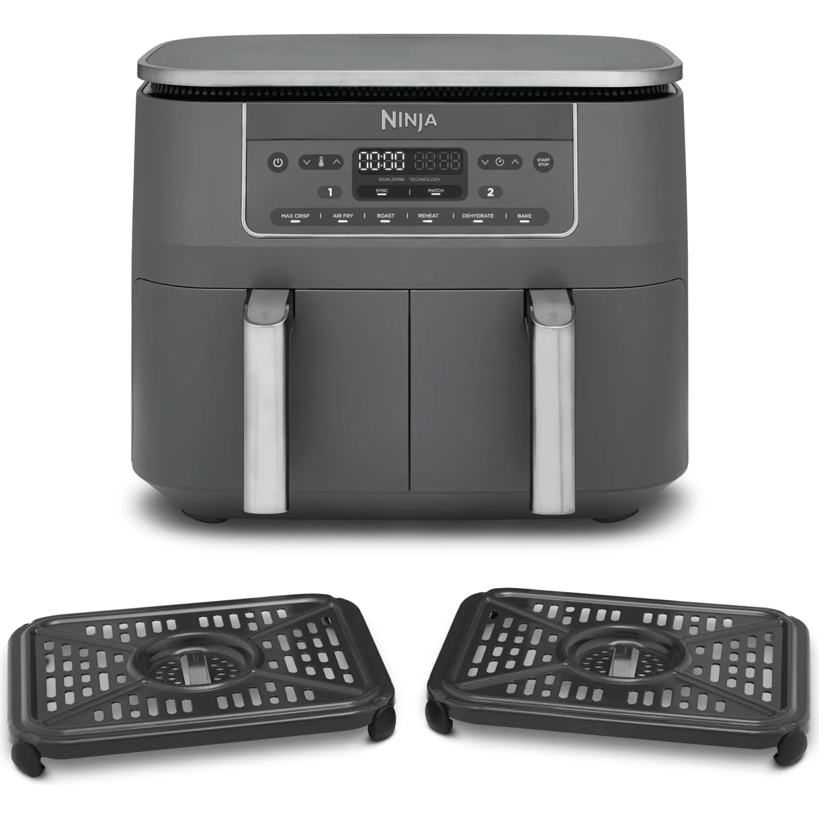 Мультипіч NINJA Dual Zone Air Fryer Max DZ300EU