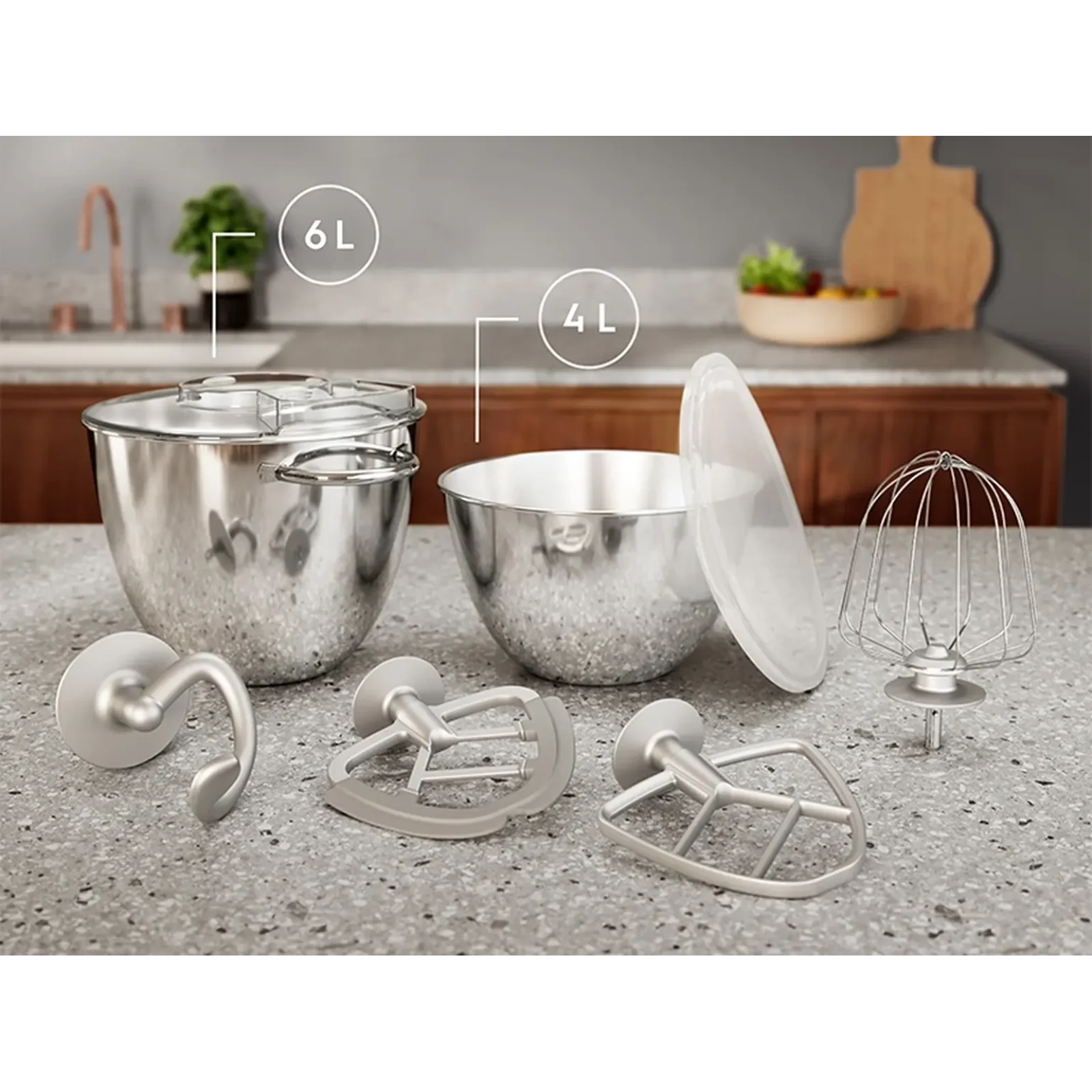 Кухонная машина Electrolux E6KM1-4PPT UA