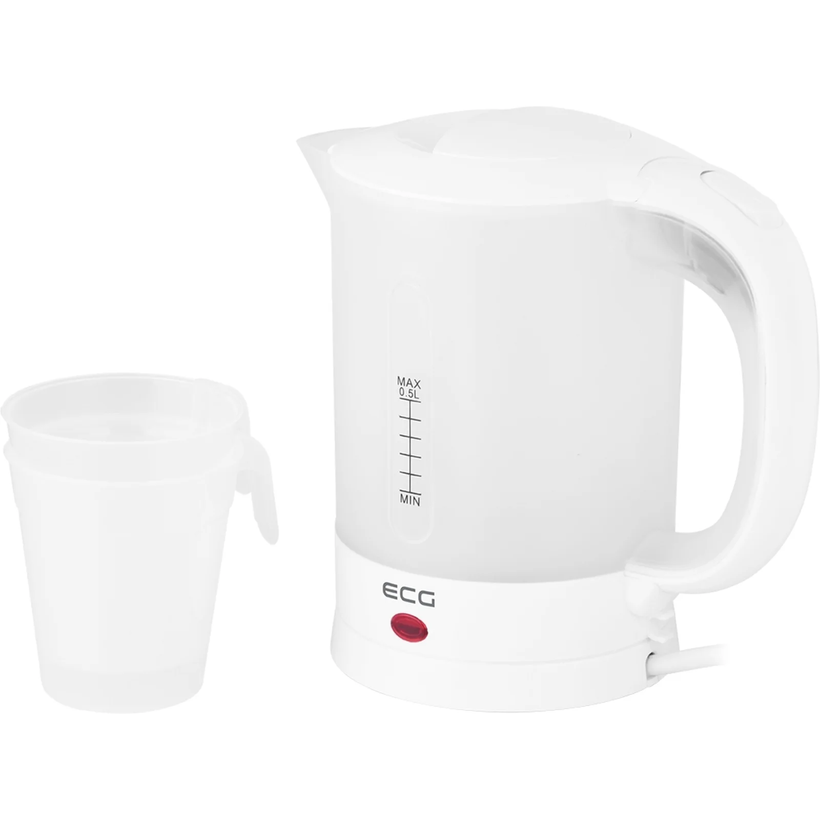 Електрочайник ECG RK 500 Travel Lite White UA