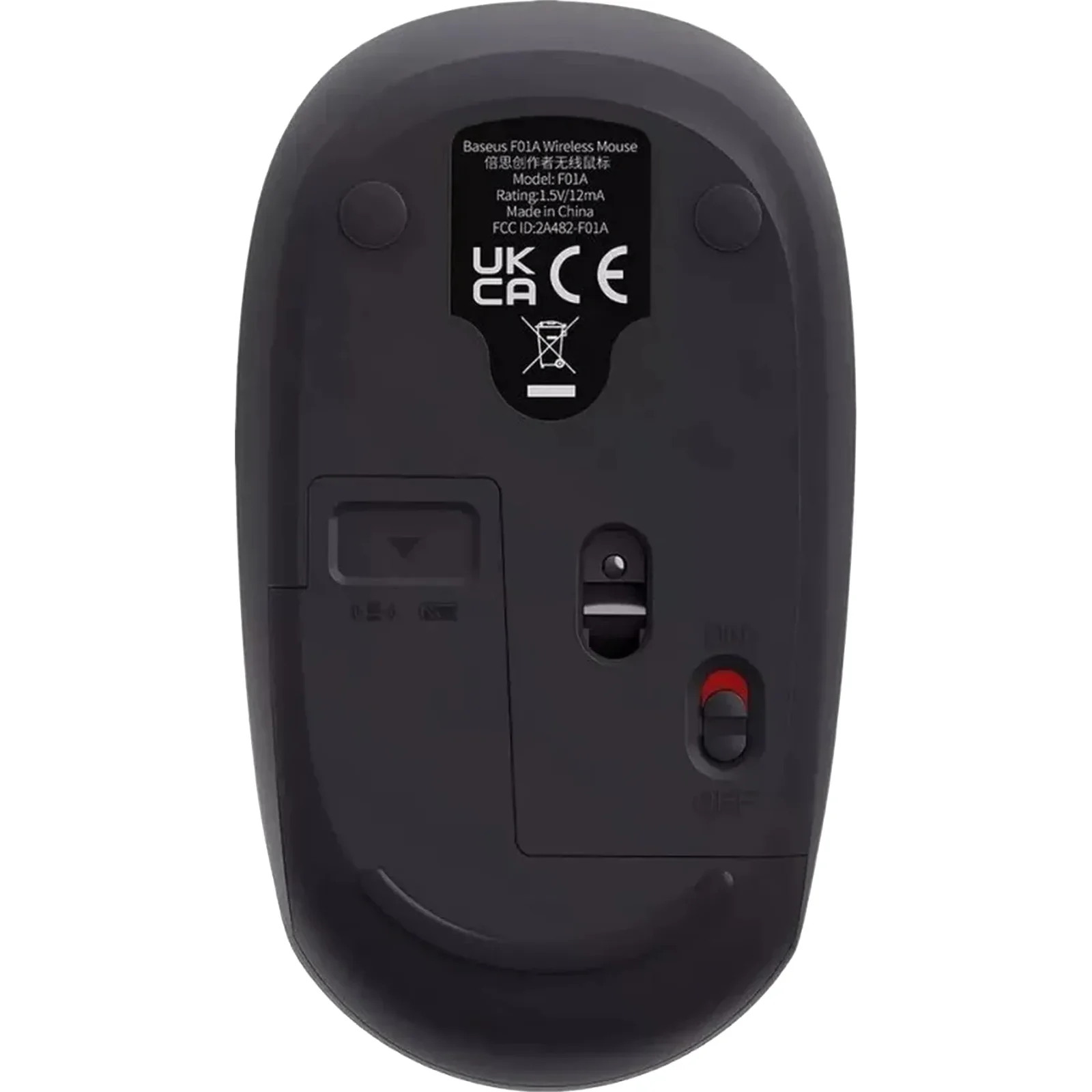 Миша Baseus F01A Wireless Mouse Frosted Gray