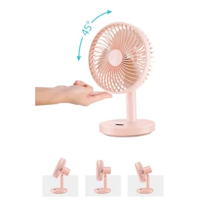 Вентилятор Jile Desktop Small Fan 01 Pink EU