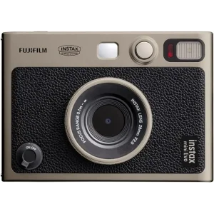 Фотокамера миттєвого друку Fujifilm Instax Mini Evo 90th Anniversary Titanium Gold Bundle Limited Edition
