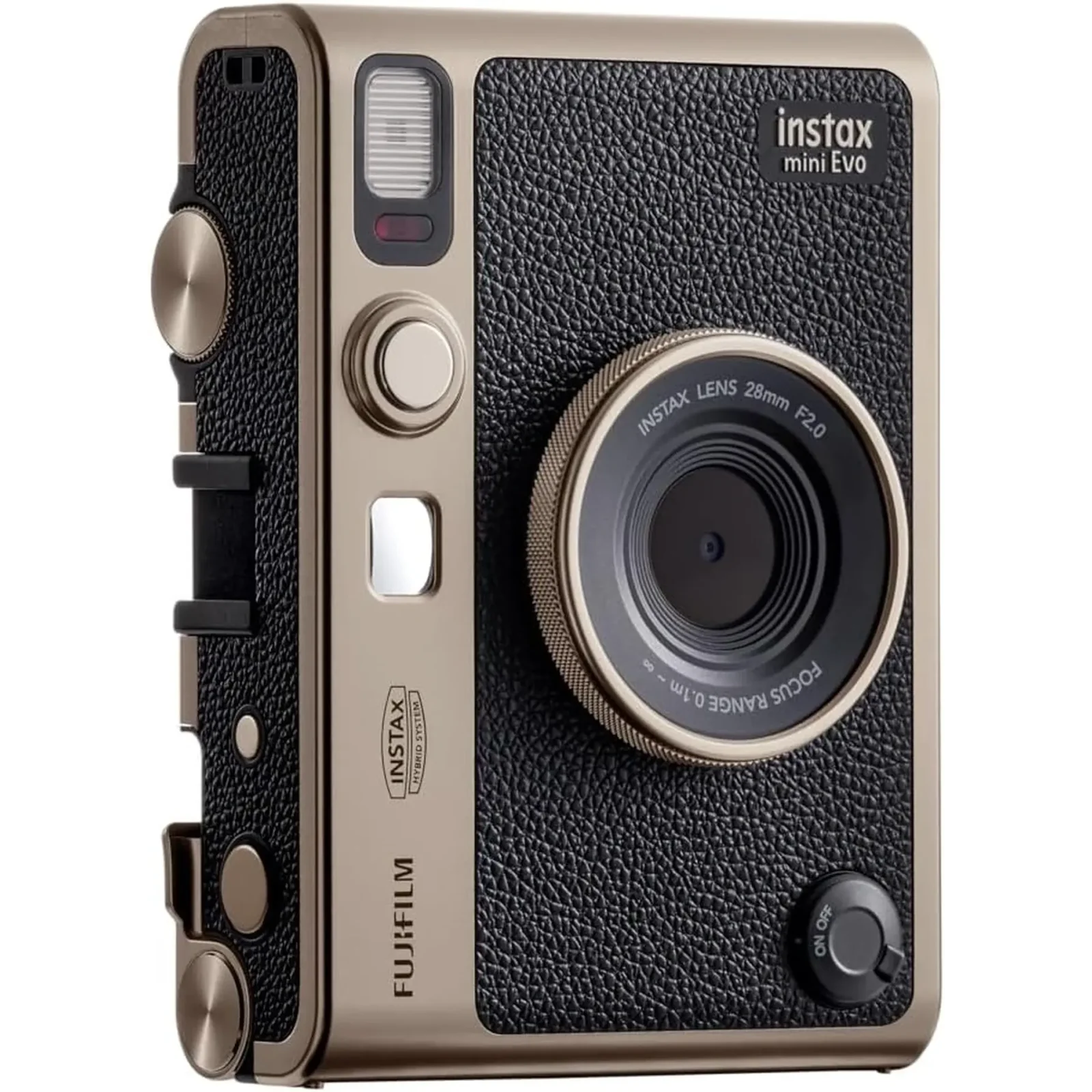 Фотокамера моментальной печати Fujifilm Instax Mini Evo 90th Anniversary Titanium Gold Bundle Limited Edition