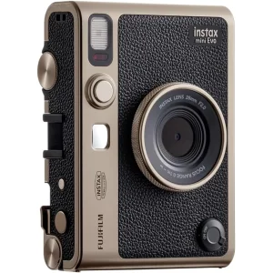 Фотокамера моментальной печати Fujifilm Instax Mini Evo 90th Anniversary Titanium Gold Bundle Limited Edition