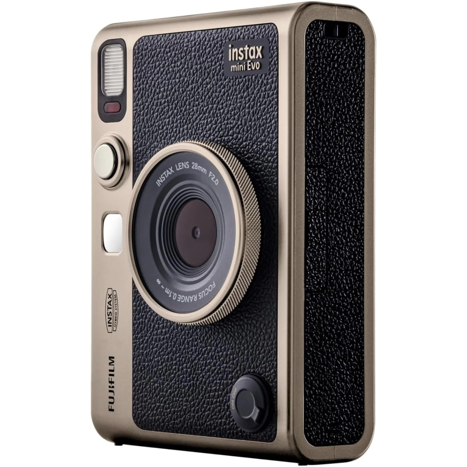 Фотокамера моментальной печати Fujifilm Instax Mini Evo 90th Anniversary Titanium Gold Bundle Limited Edition