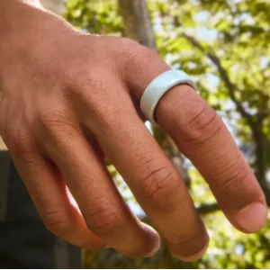 Смарт-кільце Oura Ring 4 Ceramic Tide Size 10 (JZ90-57461-10)