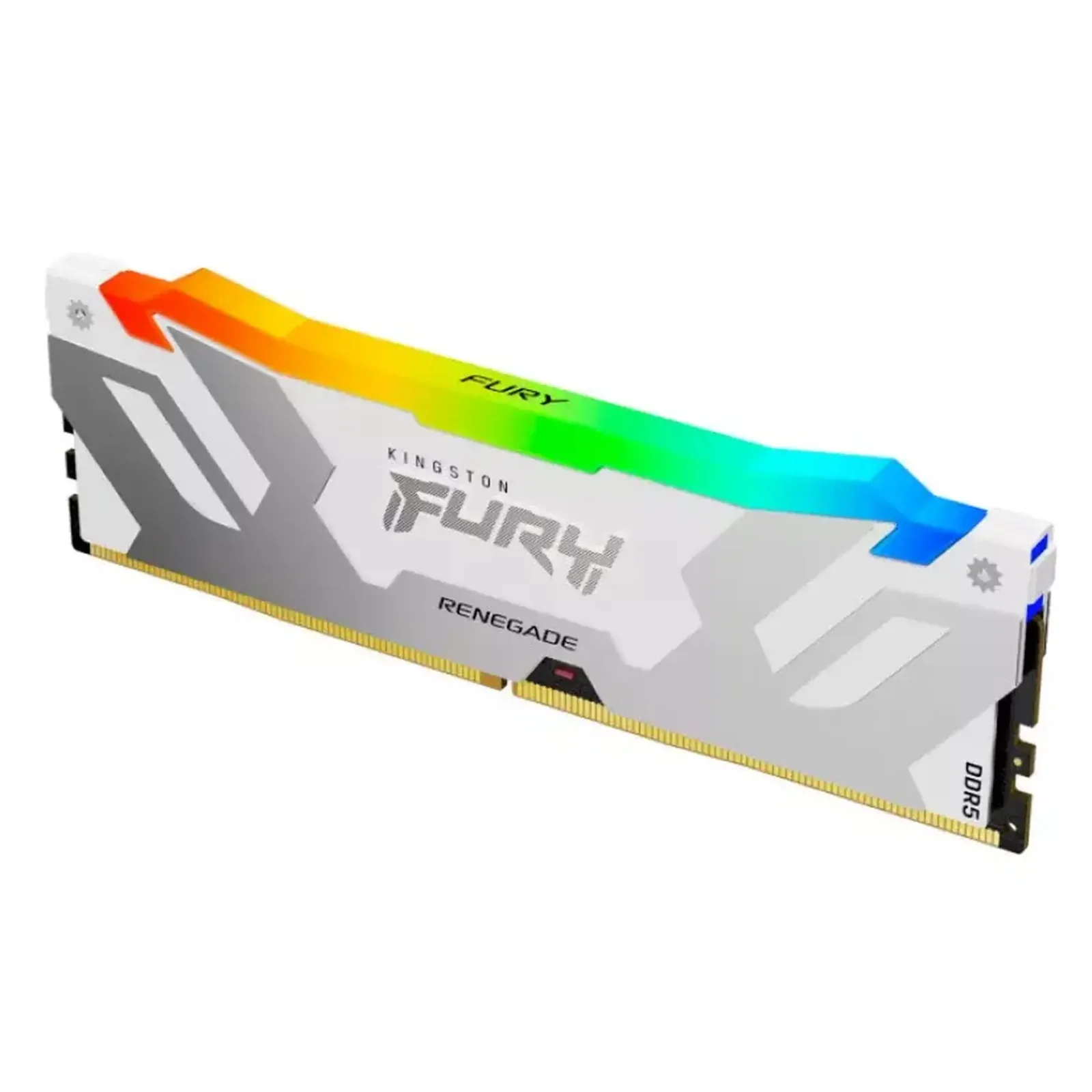 Оперативна пам'ять Kingston FURY 16 GB DDR5 8000 MHz Renegade RGB White/Silver (KF580C38RWA-16)