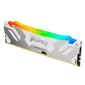 Оперативна пам'ять Kingston FURY 16 GB DDR5 8000 MHz Renegade RGB White/Silver (KF580C38RWA-16)