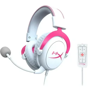 Наушники HyperX Cloud II Gaming Headset White Pink (KHX-HSCP-PK)