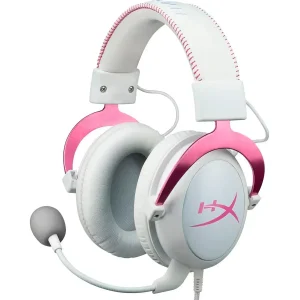 Наушники HyperX Cloud II Gaming Headset White Pink (KHX-HSCP-PK)
