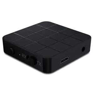 Адаптер для аудіосистем VIKEFON Bluetooth 5.0 RX TX Black (KN321)