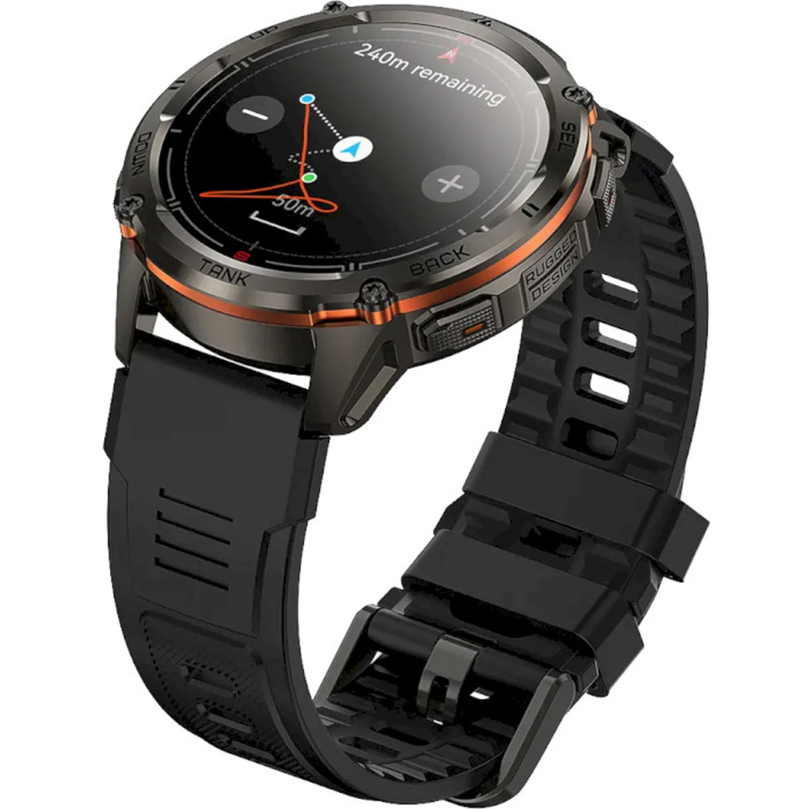 Смарт-часы Kospet Tank T3 Ultra 2 Black UA