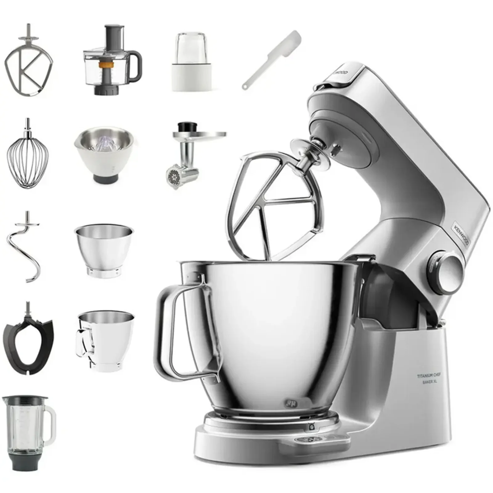 Кухонная машина Kenwood Titanium Chef Baker XL KVL85.704SI UA