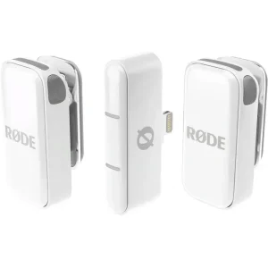 Микрофонная радиосистема для iPhone Rode Wireless Micro Lightning White