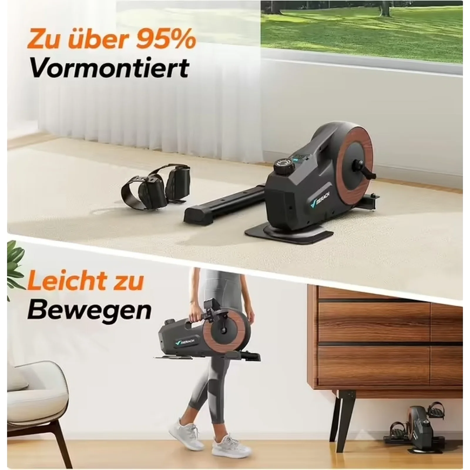 Велотренажер для реабилитации MERACH MR-E43B2-EU UA