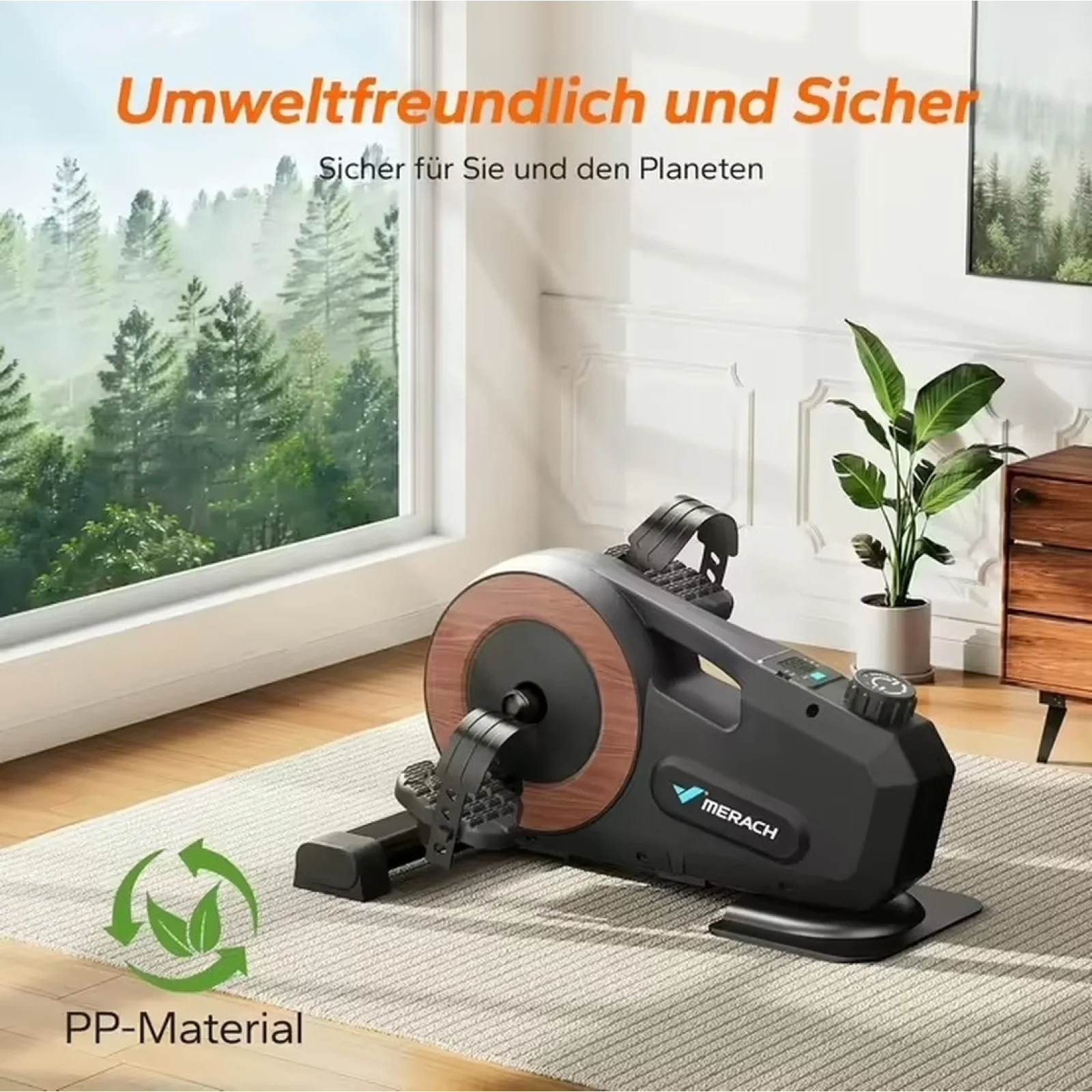 Велотренажер для реабилитации MERACH MR-E43B2-EU UA